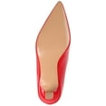 thumbnail image 6 of Journee Womens Celica Slip On Kitten Heel Pointed Toe Pumps, Widths Available, 6 of 10