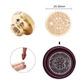 thumbnail image 5 of Cabeza De Sello DIY Art Seal Head Craft Suministros redondos para empaquetar álbumes de recortes B Ndcxsfigh Libre de BPA, 5 of 5