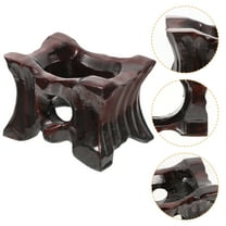 unbranded  Wooden Crystal Holder Sphere Display Stand Easel Stands Shelf Unit