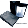 thumbnail image 3 of COLSEN 4 x 6 Inches 400 Pack Smell Proof Mylar Resealable Foil Pouch Bags - Plastic Food Storage Safe Smell Proof Airtight Zipper (Matte Black with Clear Window), 3 of 6