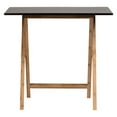 thumbnail image 6 of Eccostyle by CCL Bamboo Frame Folding Space Saving Desk in Black with Matte Finish, 6 of 10