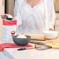 thumbnail image 4 of 20 Pcs Silicone Kitchen Cooking Utensils Set YUKKA Holder Black Gray, 4 of 8