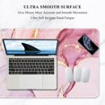 thumbnail image 3 of Extended Mouse Pad, XXL Gaming Mouse Pads, Large Big Mousepad Laptop Computer Keyboard Mat Desk Pad w/Non-Slip Base and Stitched Edge for Office Gaming, 35.5 x 15.7 inch, Pink Purple Marble, 3 of 6