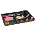 thumbnail image 2 of Regeneration Nine-Section Drawer Organizer, 14 X 9.13 X 1.13, Plastic, Black | Bundle of 2 Each, 2 of 3