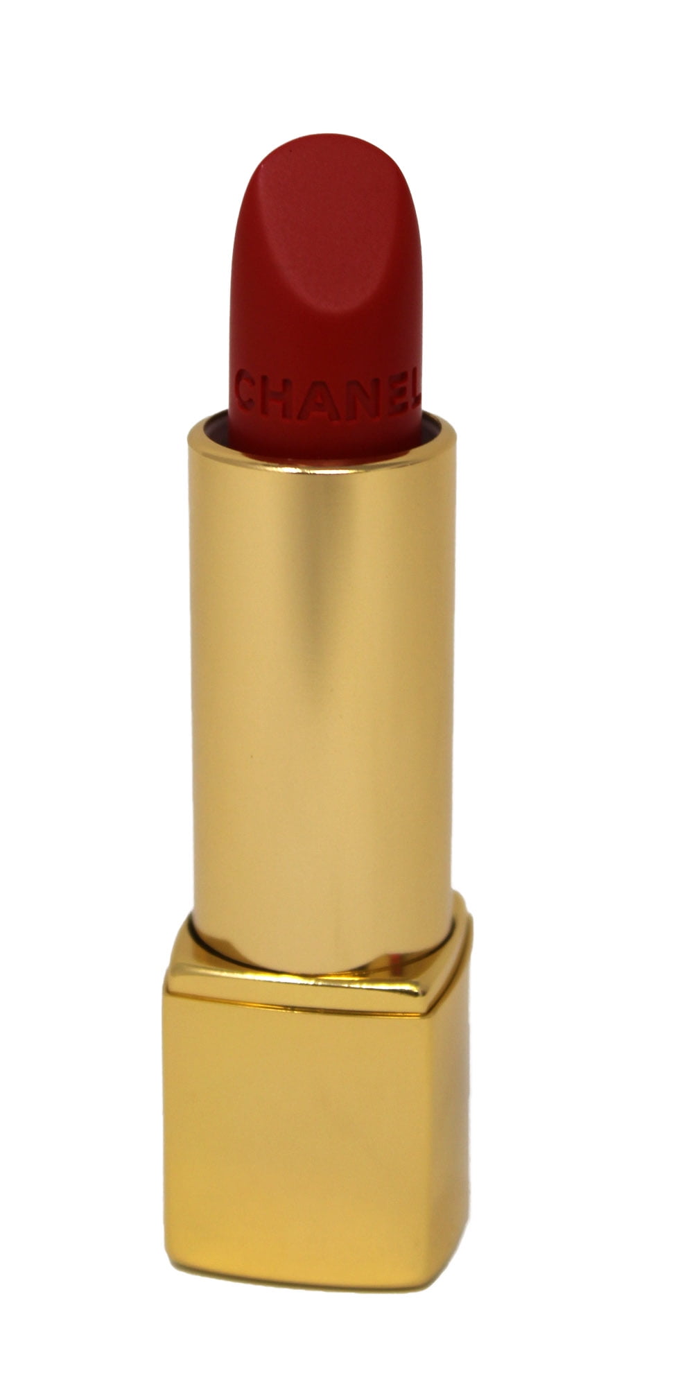 Rouge Allure Velvet Luminous Matte Lip Colour - 57 Rouge Feu by Chanel for  Women - 0.12 oz Lipstick 