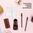 thumbnail image 3 of Kit de sellos para cejas de maquillaje para mujer, Kit resistente al agua para dar forma al sello de cejas rápido, sello de polvo de cejas Natural, maquillaje de cejas de larga duración, 3 of 8