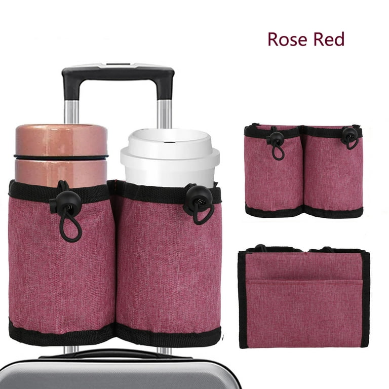 Luggage Cup Holder For Suitcases Luggage Drink Holder Gifts For Flight  Attendants Travelers Accessories Holds Two Coffee Mugs