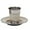 Ivory, variant on Nua 58039 4.7 oz Stainless Steed Kiddush Cup Set, Brown