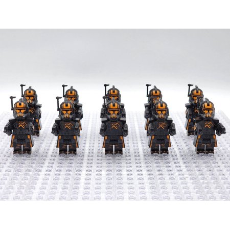 ZWVKLN Star Warriors Umbra Operatives ARC Troopers 10 Minifigures Set