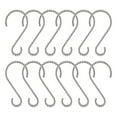 thumbnail image 4 of Utopia Alley  Rustproof Zinc Shower Curtain Rings for Bathroom, Set of 12 Chrome, 4 of 10