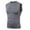 Grey, variant on Mlzmgr Compression Mens Tank Tops Crew Neck Sleeveless Stretchy Tops Workout Gym Summer Trendy Tanks for Men