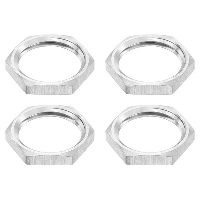 G1/2 Raccord de Tuyau Hexagonal, Écrous de Verrouillage pour Plomberie, Acier Inoxydable 304 4 Pcs