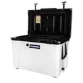 thumbnail image 2 of USA MADE Frosted Frog 54QT White and Black Cooler Hyper-Light Ice Chest with LED Light, 2 of 2
