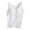 White, variant on Lixiuxyad Tank Tops Women Women Solid Color Tops With Chest Pad No Steel Ring Cup Shirts Wide Strap Integrated Outerwear Yoga Sports Vest(Green L)
