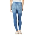thumbnail image 2 of WallFlower Women's Ultra Skinny Mid-Rise Insta Soft Juniors Jeans (Standard and Plus), 2 of 9