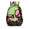 thumbnail image 6 of Invader Zim Gir Gza School Bag Laptop Backpack Bookbag Satchel Multipurpose Large Capacity Daypack Adjustable Travel Bag Rucksack, 6 of 6