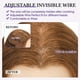 thumbnail image 5 of Extensiones de cabello Halo Prokyvity, cabello humano real, 55 g, 30 a 55 cm, 5 of 7