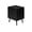 Black, variant on Accent Table - Side - End - Nightstand - Bedroom - Living Room - Taupe Laminate
