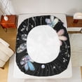 thumbnail image 5 of jejeloiu Boho Dragonfly Bed Sheets,Cute Daisy Blossom King Sheets For Girls Women 4-Piece, 5 of 7