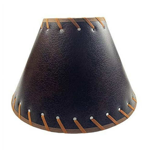 Urbalabs Western Cowboy Shade Boot Lamps Horse Floral Turquoise Brown Silver Saddle Spurs Rustic Home Texas Decor Table Farmhouse Nightstands Living Room End Tables Shade Only (Shade Only)