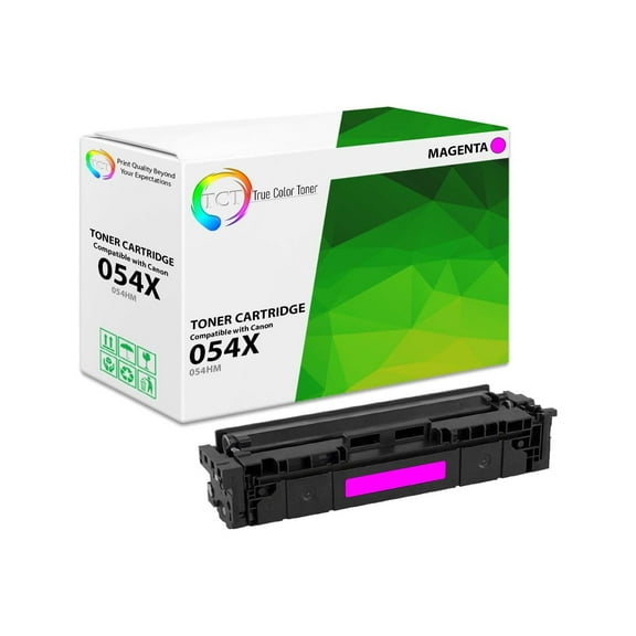 TCT 054H Magenta Toner Cartridge - Premium Compatible Replacement for Canon 05X 054H Magenta High Yield
