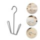 thumbnail image 5 of EXHUMKY 20Ud Soporte Para Zapatos De Acero Inoxidable Con De Doble Gancho Para Closet, 5 of 8