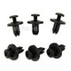 thumbnail image 1 of Nuevo guardabarros de parachoques de coche, sujetadores de remaches de plástico negro con orificio de 6mm para 10 Uds., 1 of 1