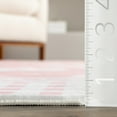 thumbnail image 2 of nuLOOM Peaceful SpinClean Night Machine Washable Kids Area Rug, 4' x 6', Peaceful Pink, 2 of 6