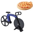 thumbnail image 4 of Pizza Cutter, Bicina de Acero Pizza Pizza Pizza Pizza Cutter Pizza Wheel Wheel Pizza Pizza Con Cuchilla de Acero Inoxidable Para Hogar, Cocina, Restaurante, Tienda De Postres, 4 of 7