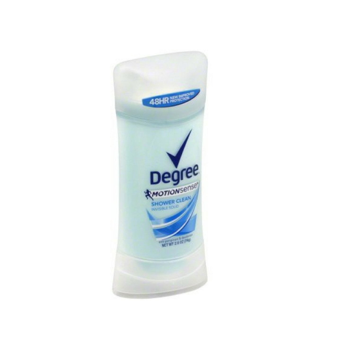 Degree Invisible Solid Antiperspirant Deodorant, Shower Clean,2.6 oz, 3 Pack