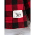 thumbnail image 6 of Toddler Button Jacket Casual Plaid Print Long Sleeve Cardigan Winter Coat Outwear, 6 of 7