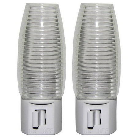 Great Value Soft White Incandescent Night Light, 2 Count