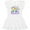 AA-White, variant on Inktastic It's My 4th Birthday Unicorn Girls Toddler Dress