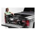 thumbnail image 2 of Roll N Lock; Roll-N-Lock Séparateur de Lit Cargo CM223 Gestionnaire de Cargaison; Fonctionne avec la Housse de Tonneau Rétractable Noir; Aluminium; Rabattable, 2 of 5