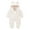 White, variant on XEGLSBU Snowsuit Toddler Boy 3T Baby Girls Boys Bear Warm Thick Snowsuit Hooded Coat Jumpsuit Toddler Snowsuit Waterproof 3T Pink Size 18-24 Months