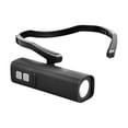 thumbnail image 1 of Linterna frontal impermeable con 3 modos de luz LED brillante, recargable para emergencias, senderismo, pesca y otros usos al libre., 1 of 9