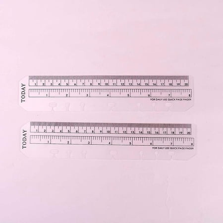 A5/a6/a7 6 Holes Ruler For Binder Planner - Notebooks Office School ...