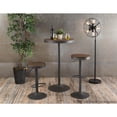 thumbnail image 2 of Dakota 3-Piece Industrial-Farmhouse Pub/Dining Set in Grey and Brown by LumiSource, 2 of 5