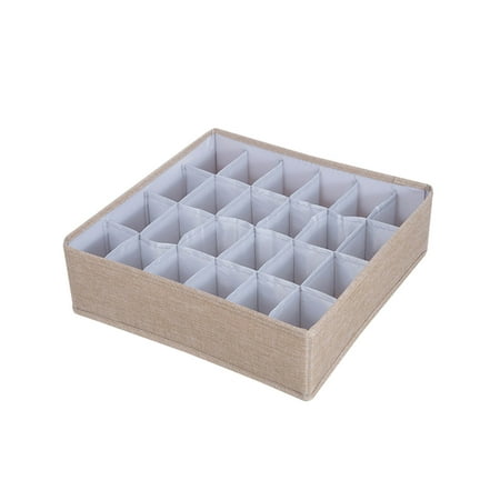 

VKEKIEO Drawer Underwear Storage Box Dormitory Folding Underwear Sorting Box Wardrobe Storage Cloth Art Socks Sub-packing Box