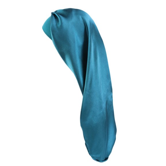 Satin Sleep Bonnet Long Night Sleeping Cap Head Wrap for Dreadlock Curly Hair