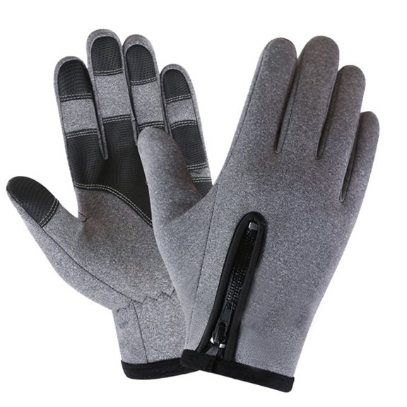 1 Pair Touchscreen Winter Gloves for Men & Women - Warm and Windproof for Cycling, Driving, Running, Hiking, Climbing, Skiing - Anti-Slip Outdoor Sports Gloves