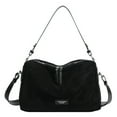 thumbnail image 3 of Bolso Hombro Gamuza Sintética para Mujer Bandolera Gran Capacidad () Verde, 3 of 4