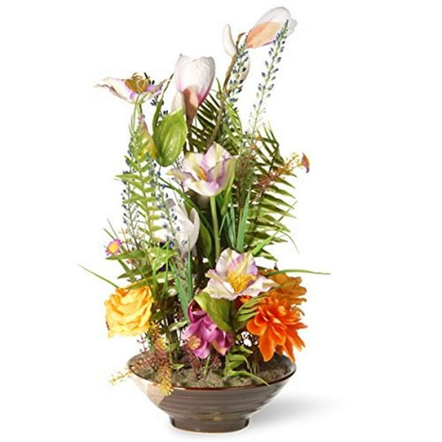 National Tree NF36-5520 Potted Floral Assortment