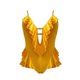 thumbnail image 5 of Gibobby Trajes de Baño Mujer Completos Traje de baño recortado Bikini de coral de verano Bikini de una pieza Bikini Conjunto sexy Trajes de baño de una p(Amarillo,XL), 5 of 5