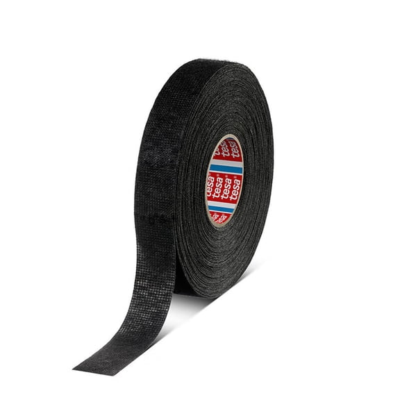 Wire Harness Tape Automotive Heat Resistant Flame Retardant PET Fleece Tape 0.75 Inch x 50 Ft 2 Pack Noise Dampening Insulation for Car Electrical Wrap