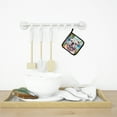 thumbnail image 3 of English Bulldog Luau Pair of Pot Holders, 3 of 5
