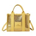 thumbnail image 1 of Bolso Bandolera para Mujer Bolso Bandolera Informal Con Lentejuelas A La (dorado), 1 of 6