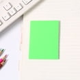 thumbnail image 4 of 200 hojas de notas adhesivas transparentes, anotaciones claras de 75 * 50 mm, bloc de notas translúcido a prueba de agua, verde hierba, 4 of 5