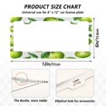 thumbnail image 2 of Aluminum License Plate Frame 2 Pack Car Exterior Accessory Car Tag Holder for Front Rear Plates Cars Decor Cartoon Green Apples Pattern, 2 of 7