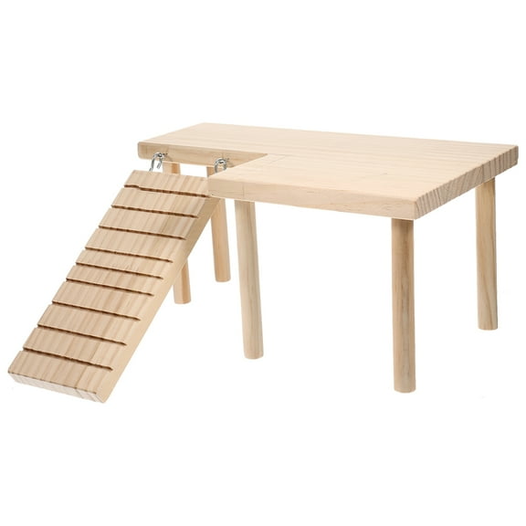 Guinea Pig Cages Pet Supplies Hamster Toy Board Supply Ladder Wooden